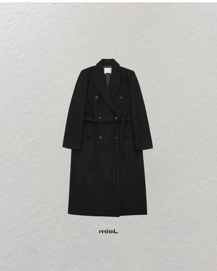 Riz wool double coat-3col