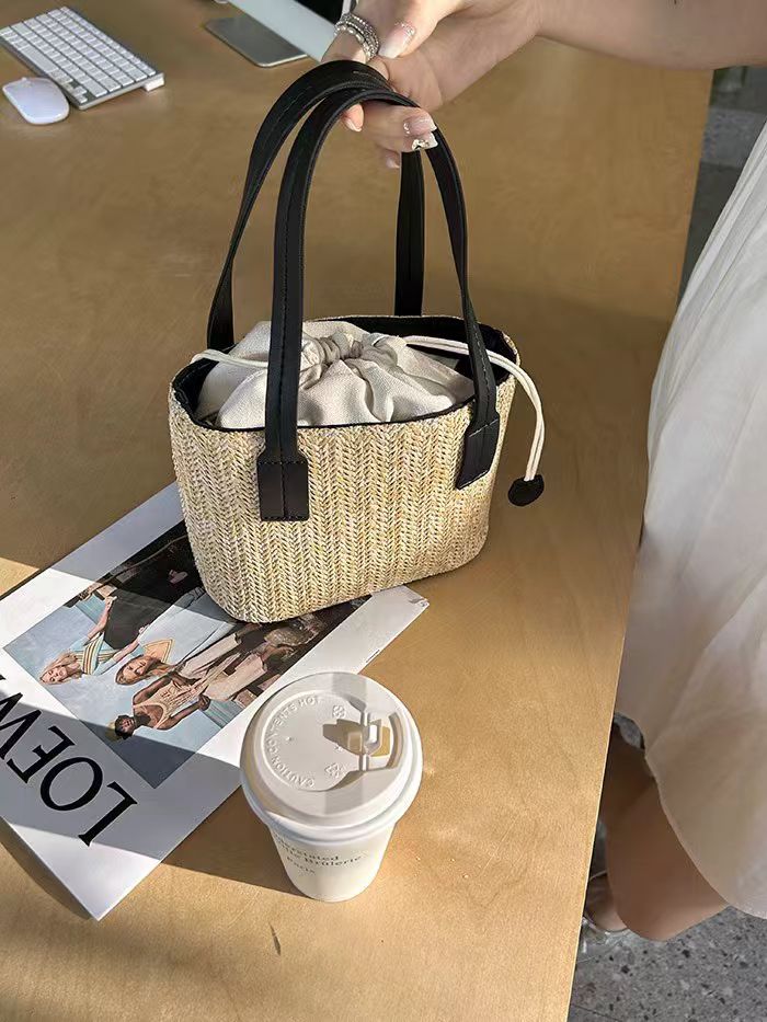rattan mini bag