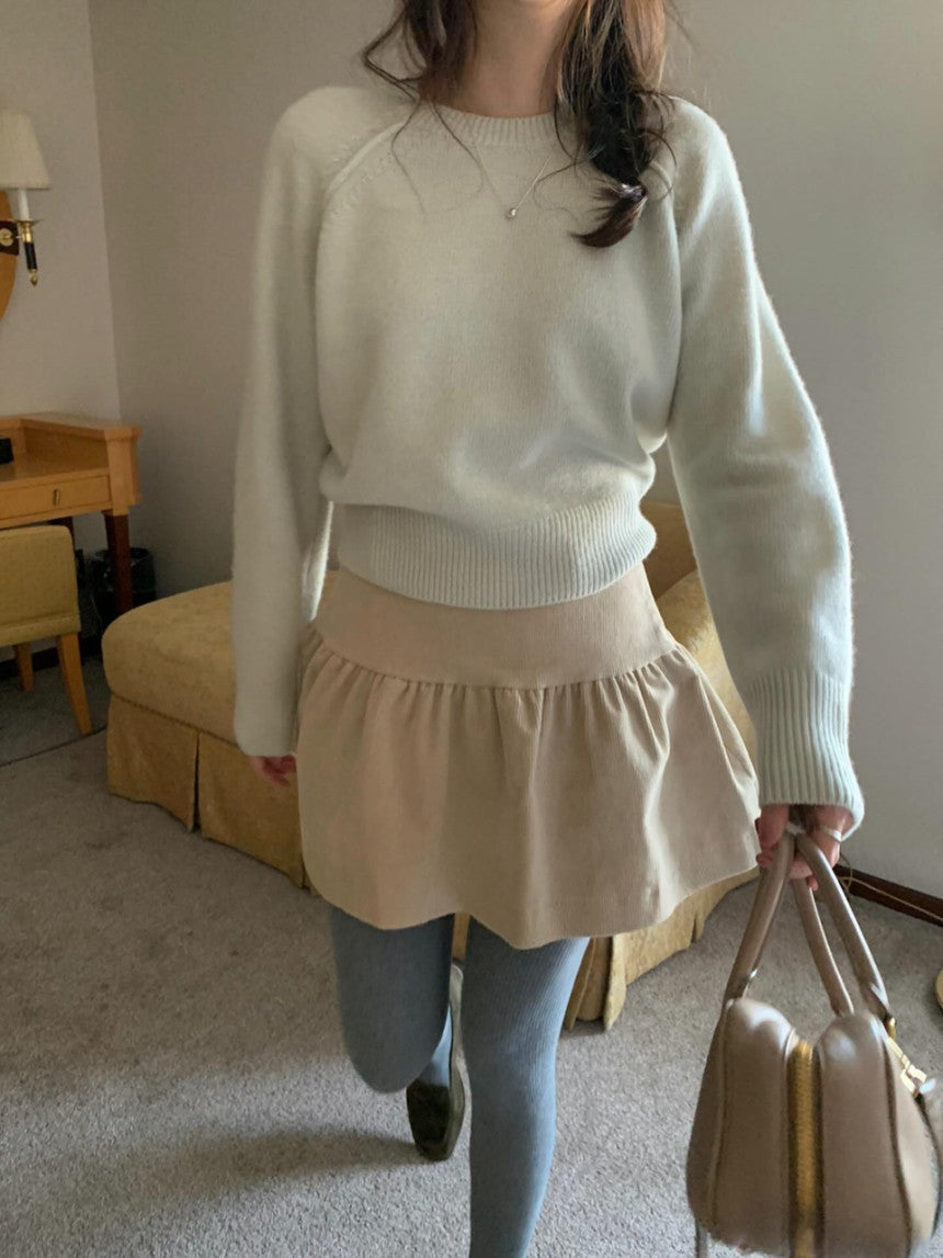 wool reglan knit-4col