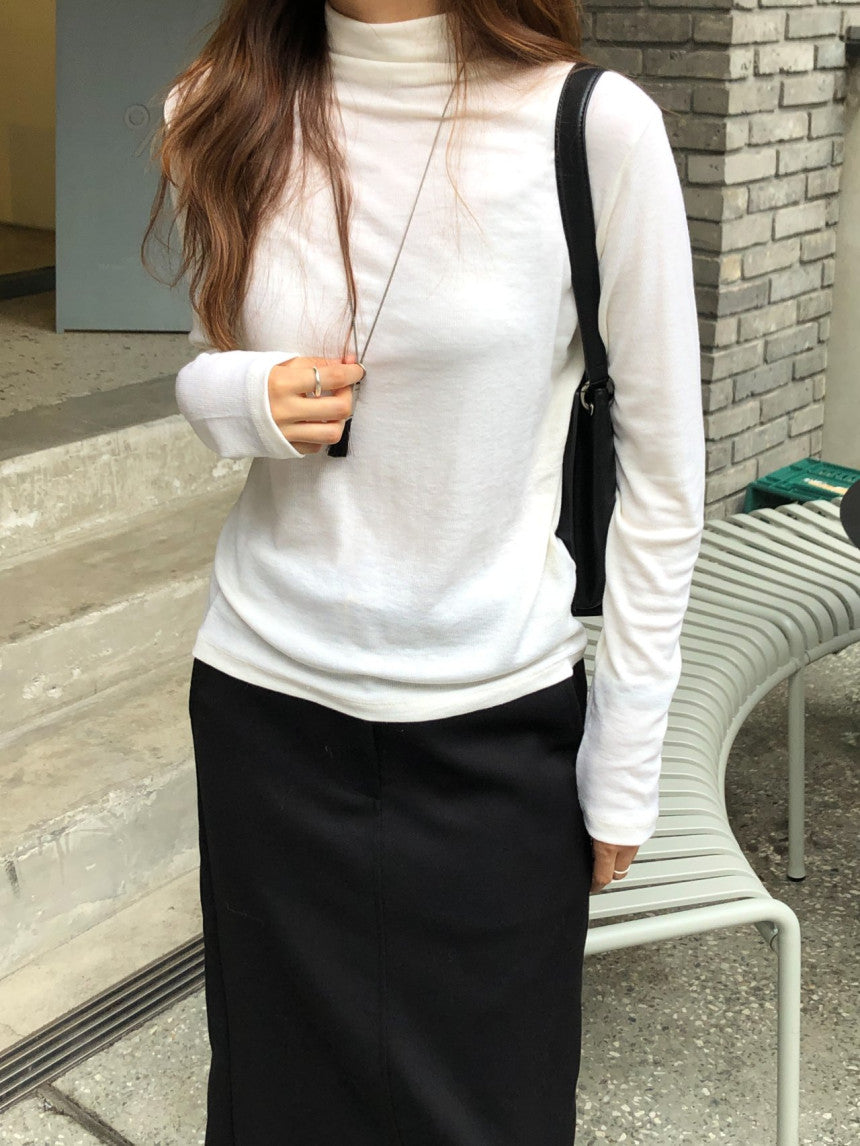 Ria soft turtleneck T-4col