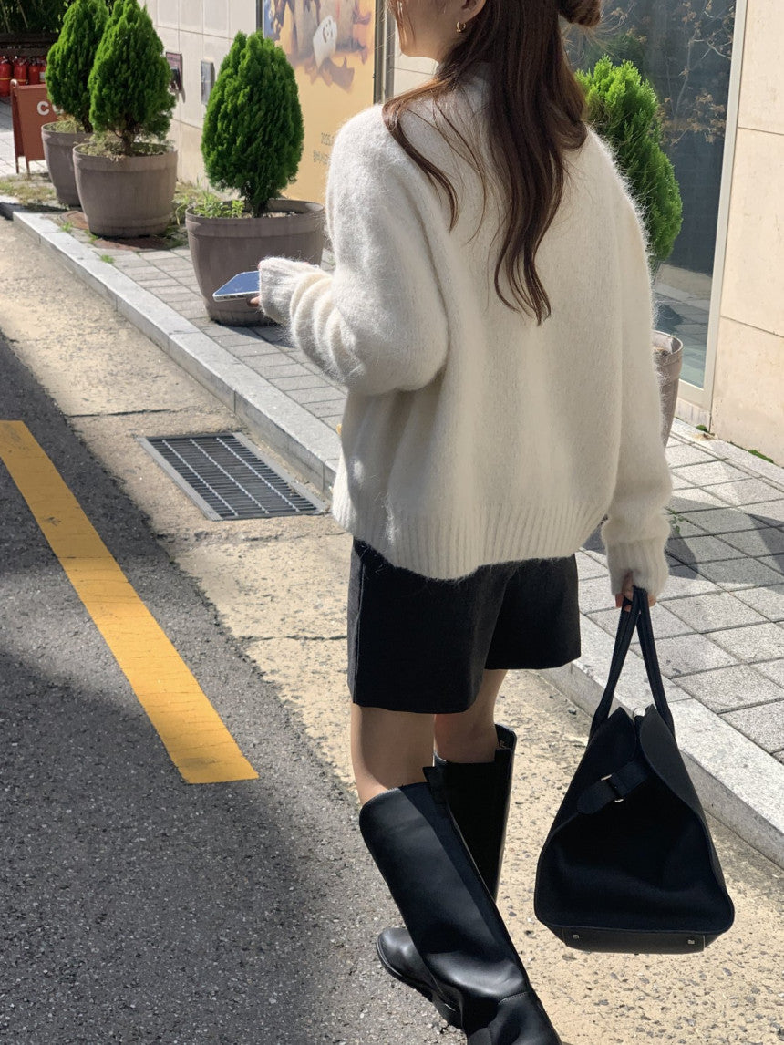 Lucy alpaca wholega cardigan-3col