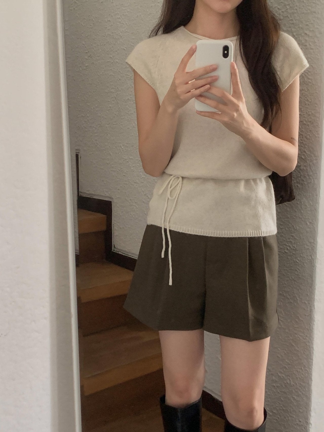 Fox belt knit-3col
