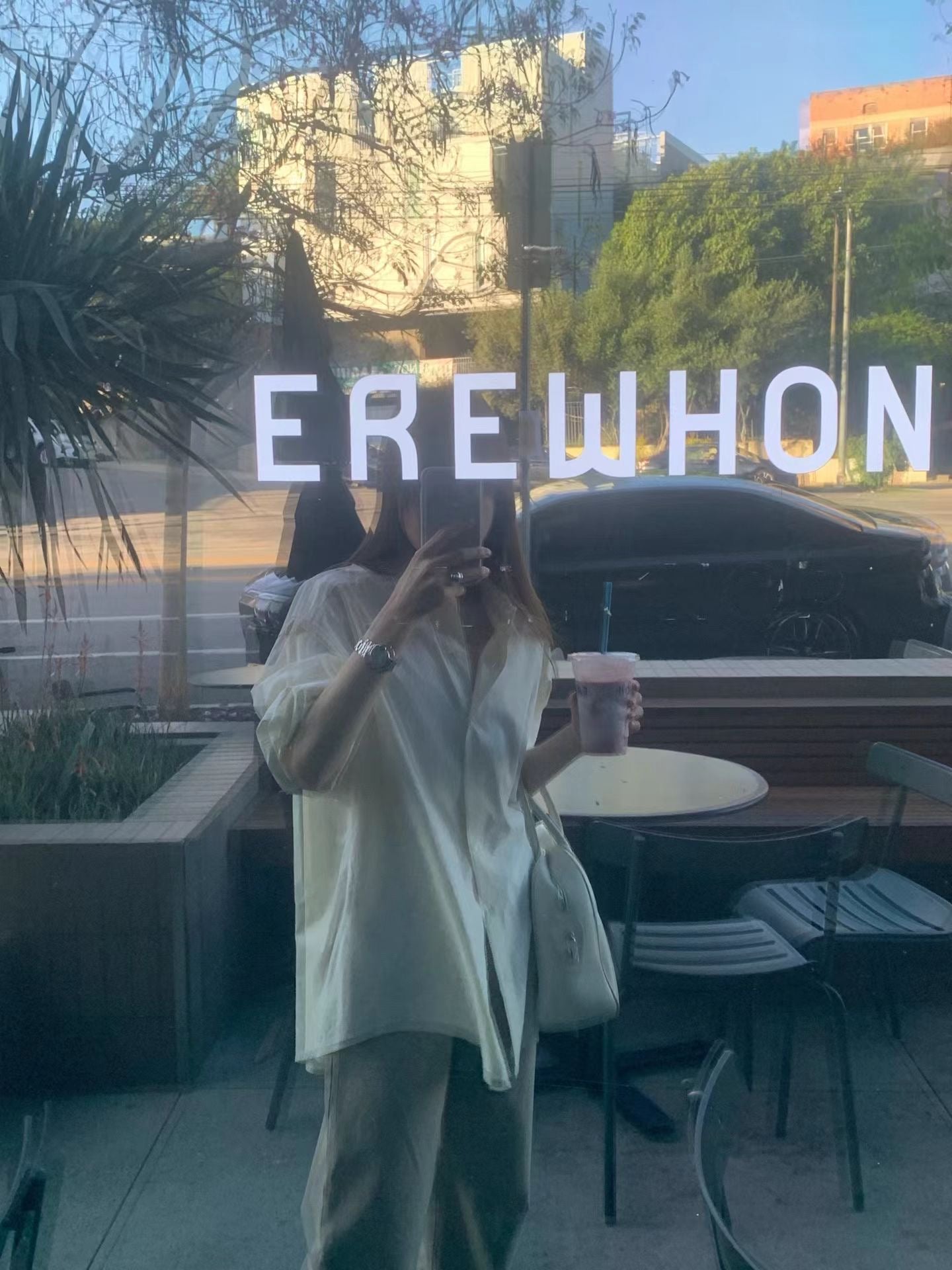 Ounce fond boxy shirt-col