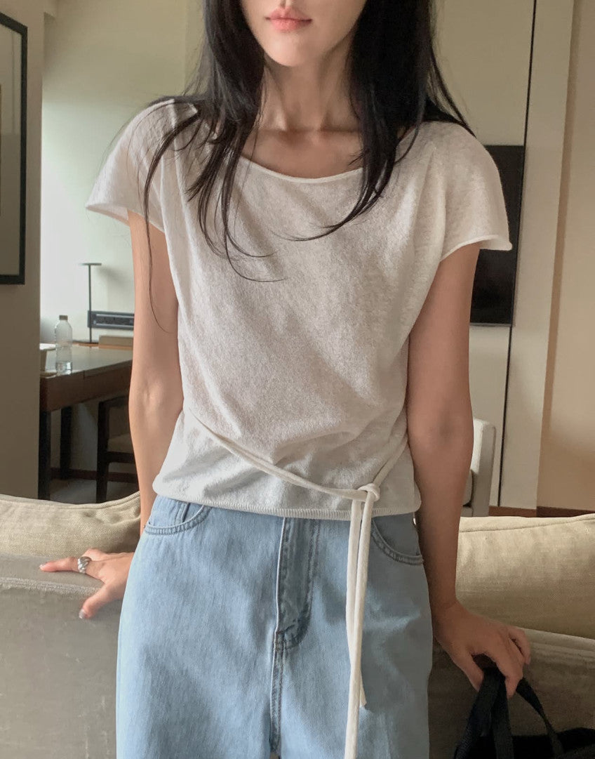 lin wholegarment knit-3col