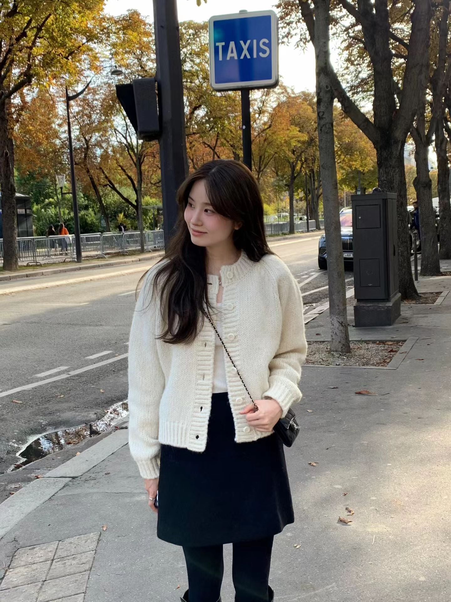 Ounce jane round cardigan-2col