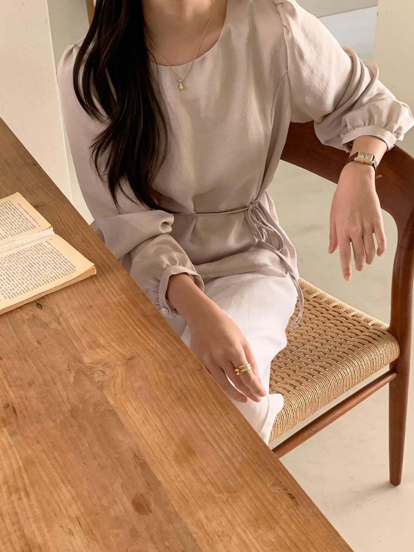 dear satin blouse-3col