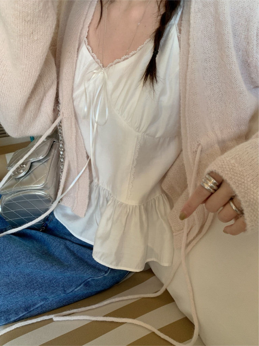 Apple frill bustier-2col