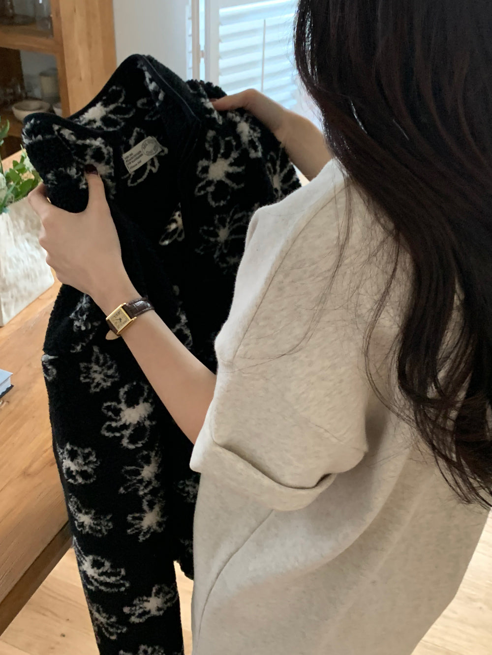 rosy flower jumper-2col