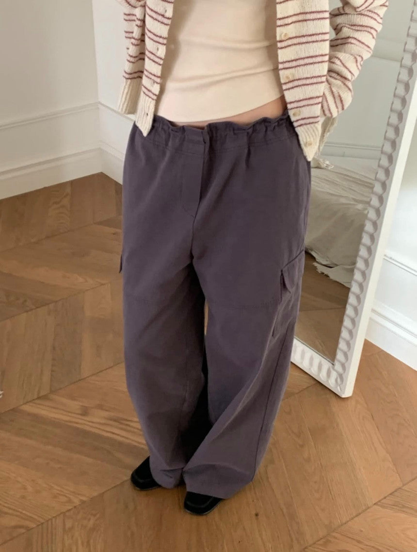 Rare cargo pants-3col