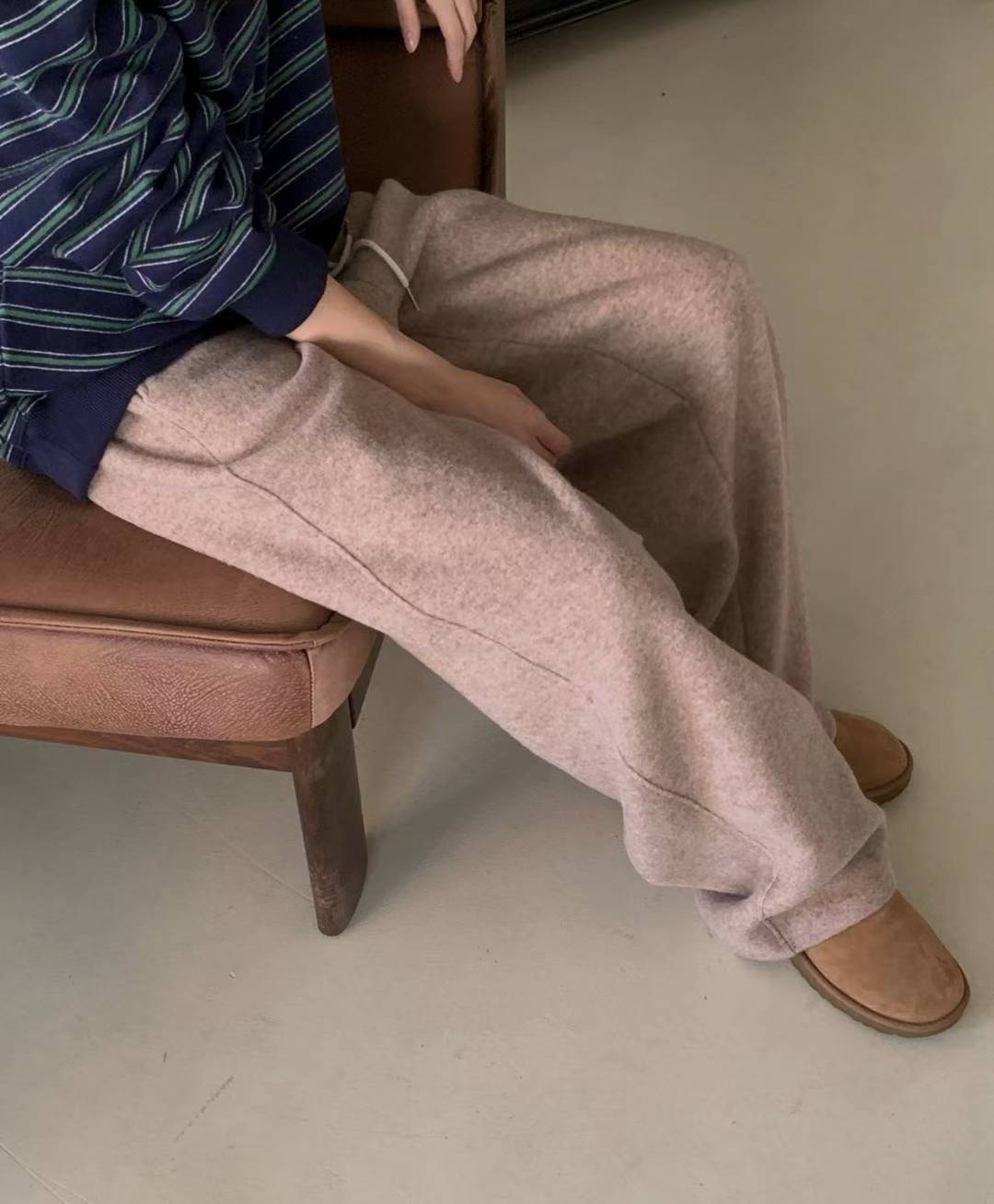 wool gimo pants-3col