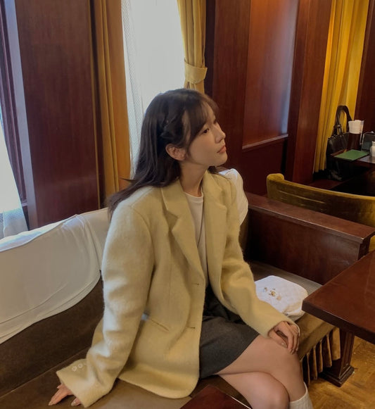 Justin wool jacket-2col