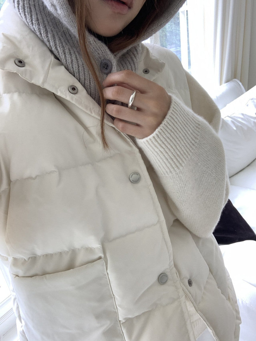 Bloom duckdown vest-3col