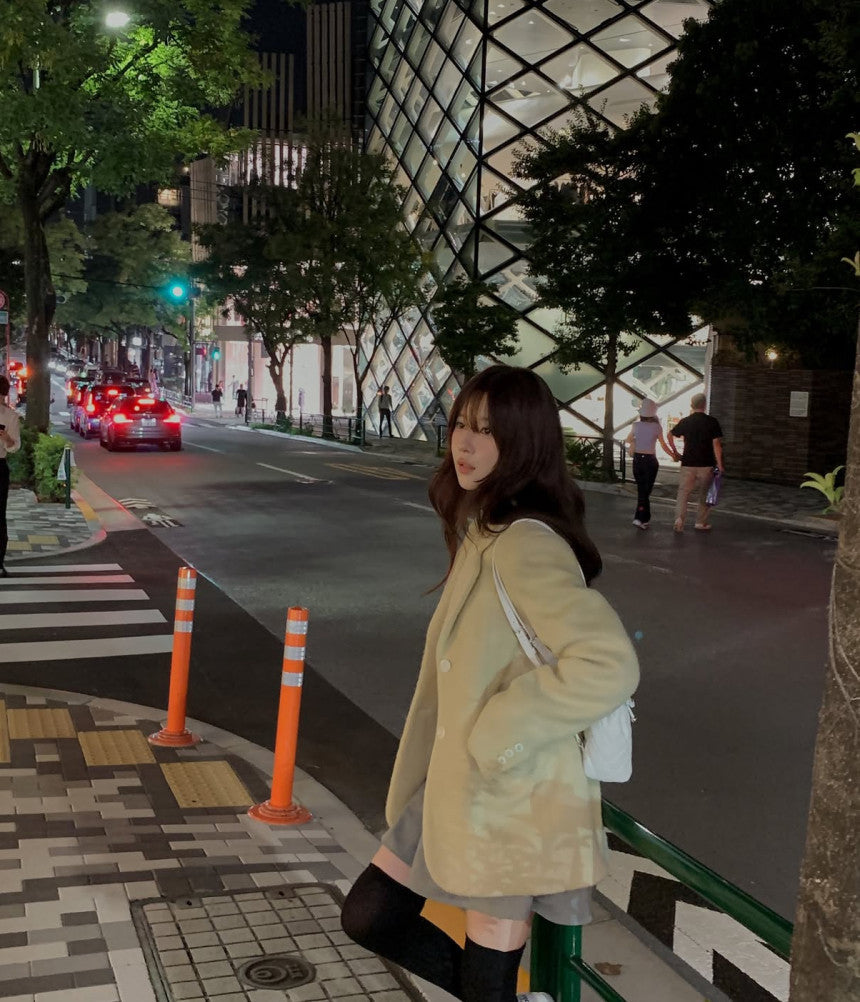 Justin wool jacket-2col