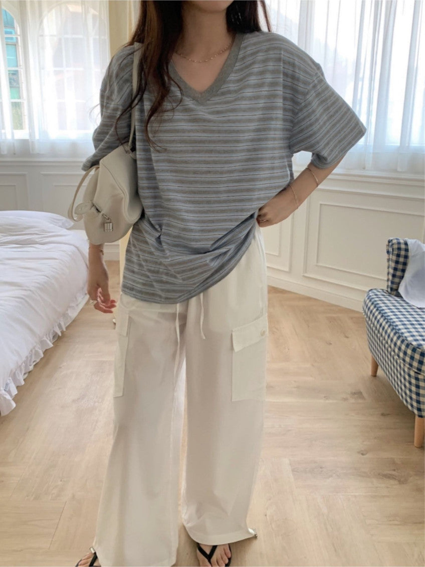 Touch cargo pants-2col