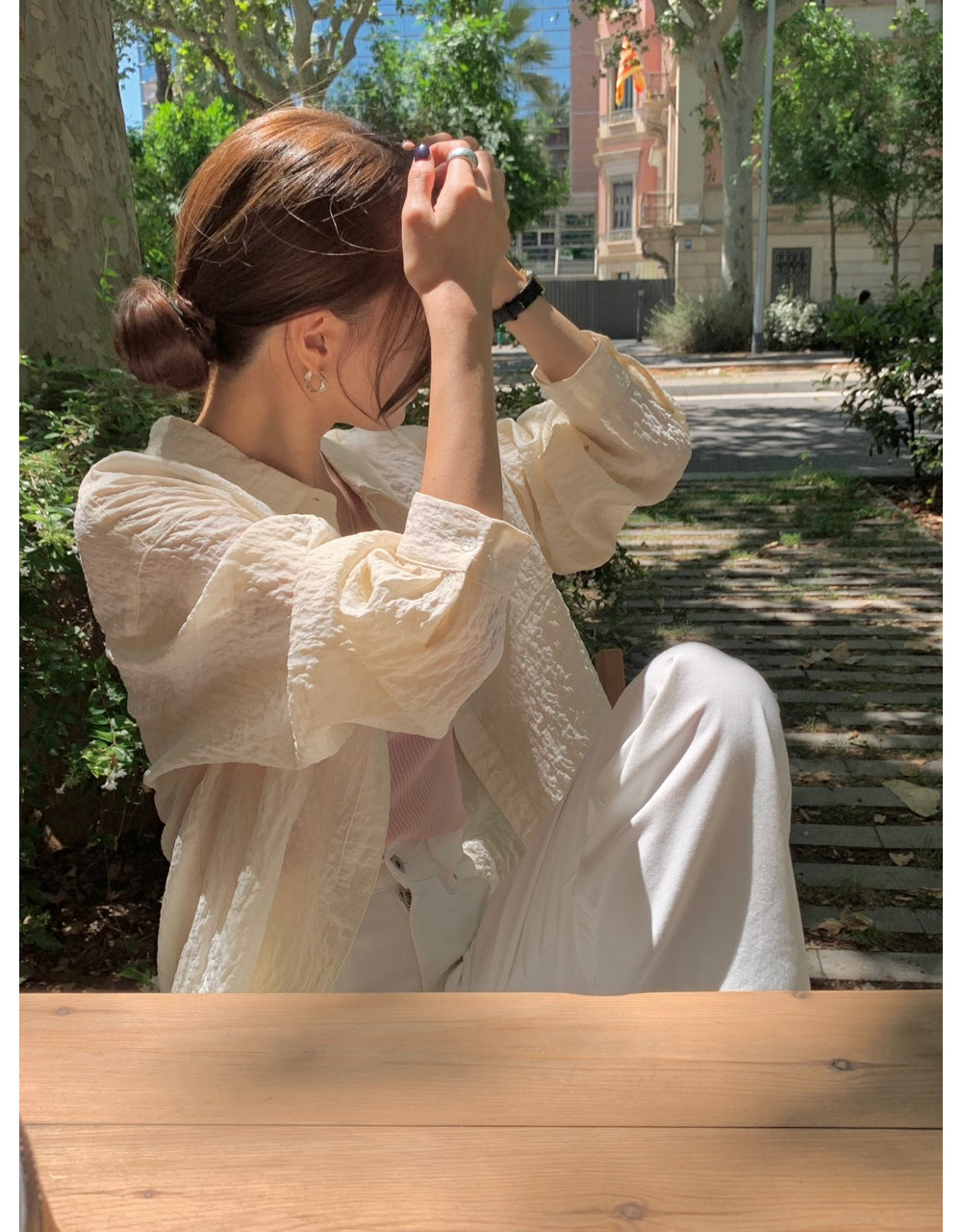 Shine shirt-2col