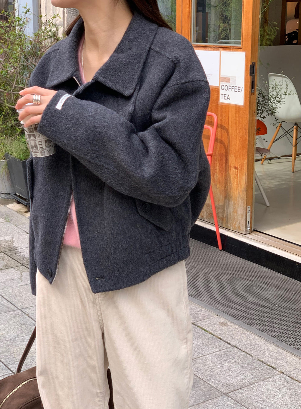 coco handmade short jacket-3col