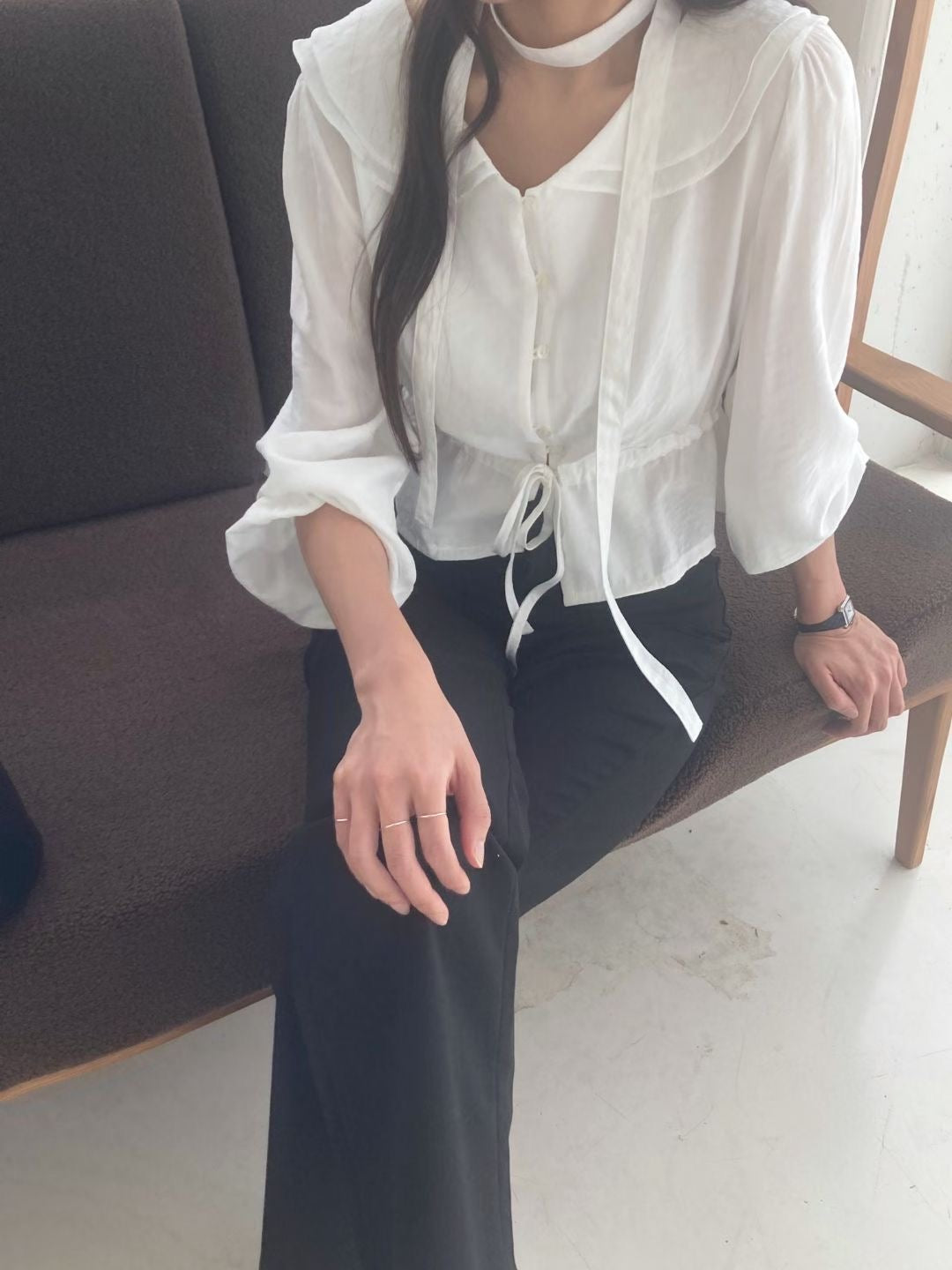 Leju blouse-2col