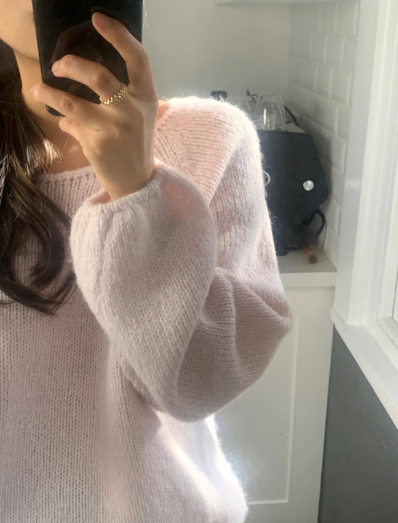 liter heary alpaca knit-3col
