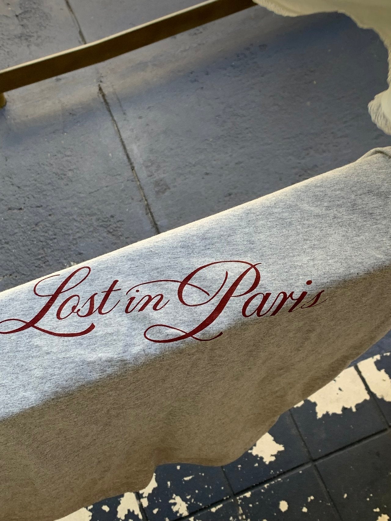 Lost in paris box fit T-3col