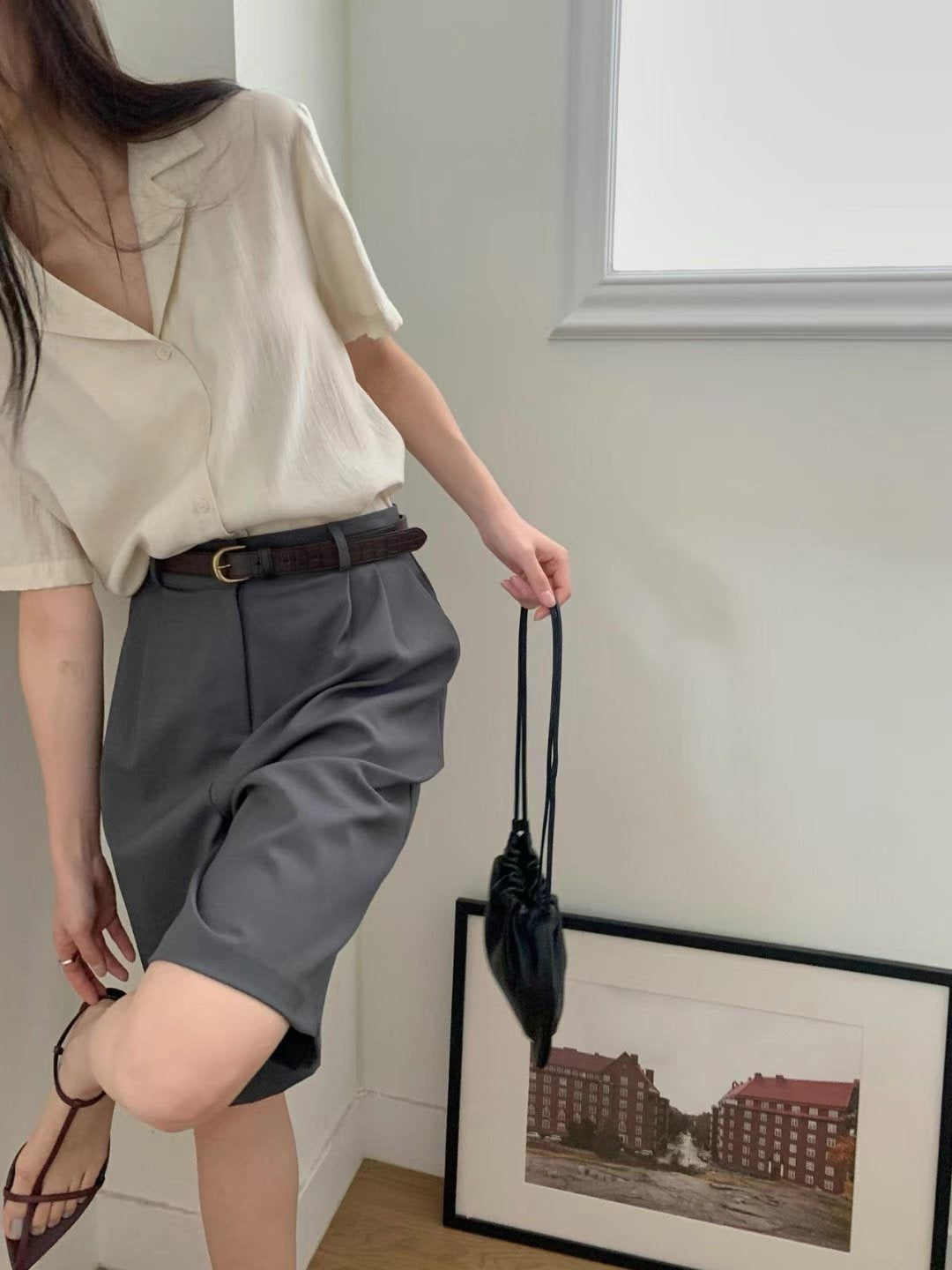 Apple blouse-3col