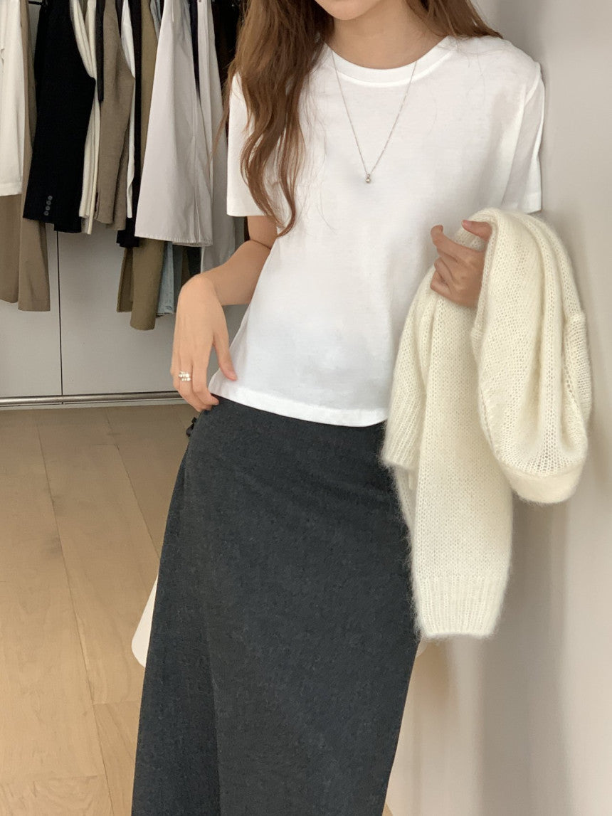 Brush cotton crop T-4col