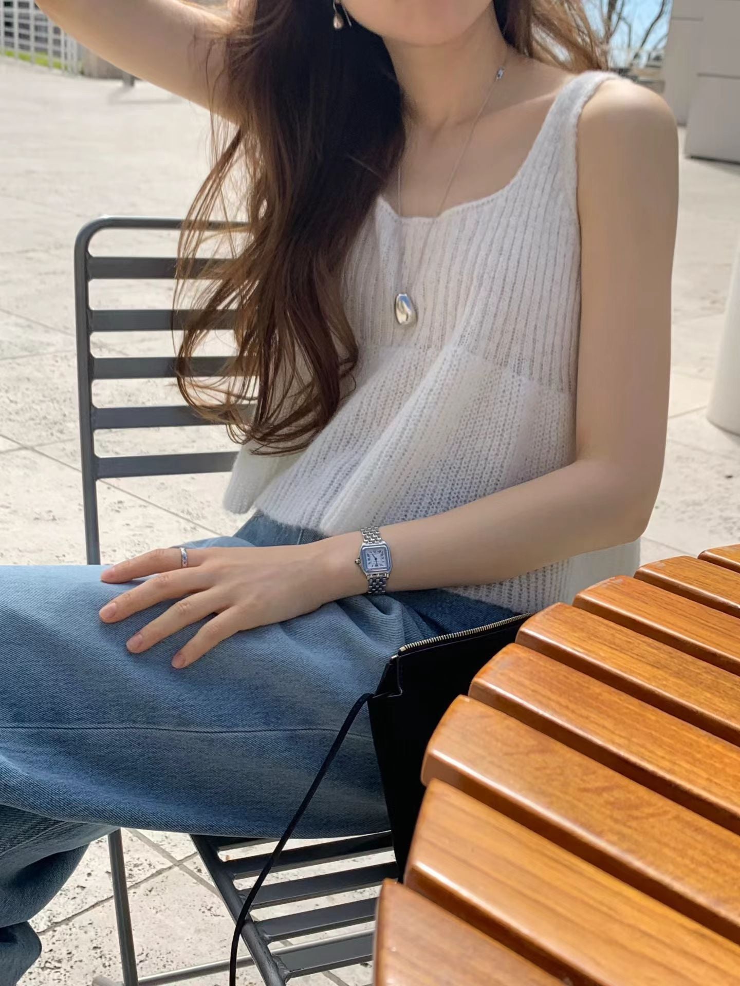 Ounce more knit bustier-2col