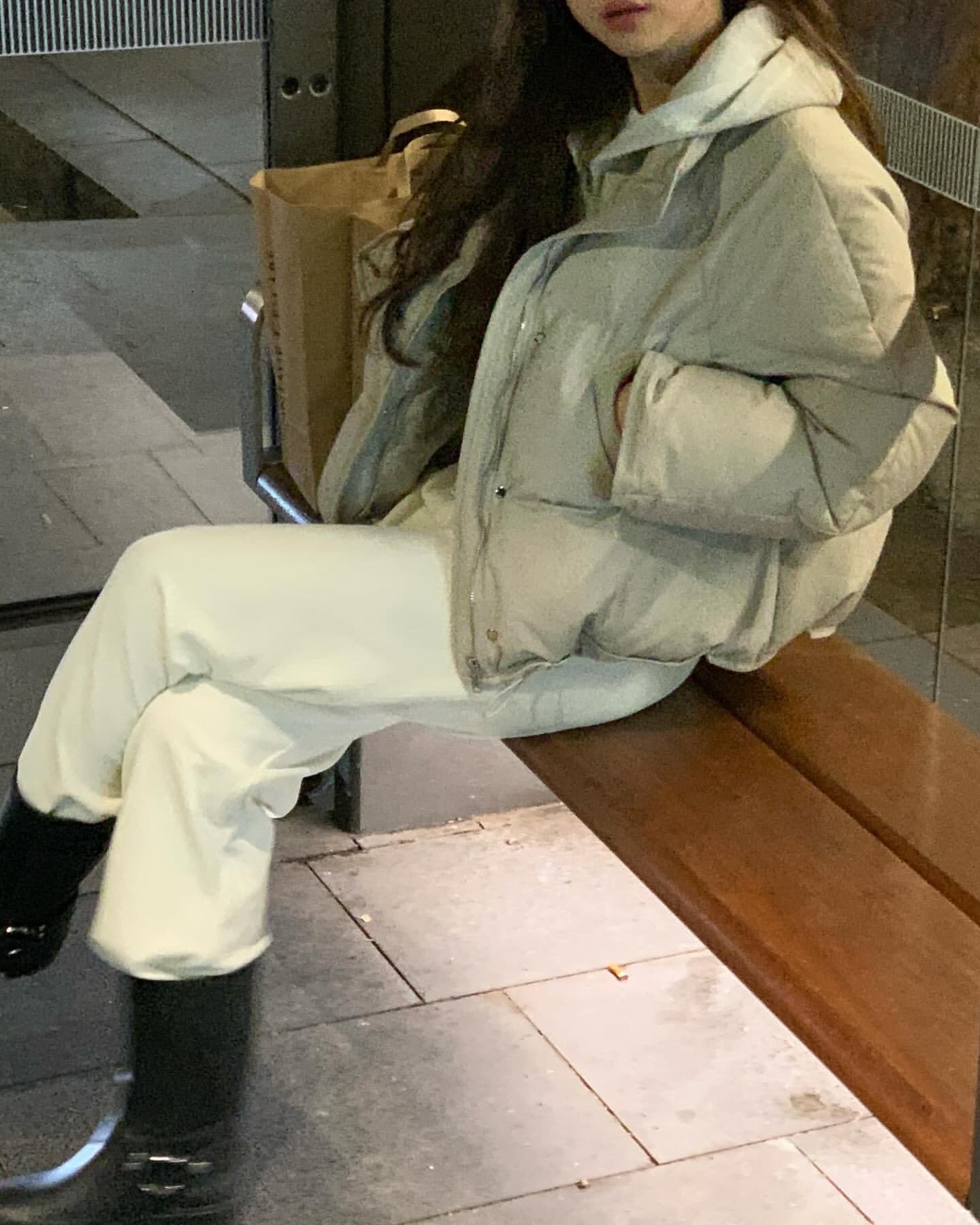 Carol goosedown short padding-2col