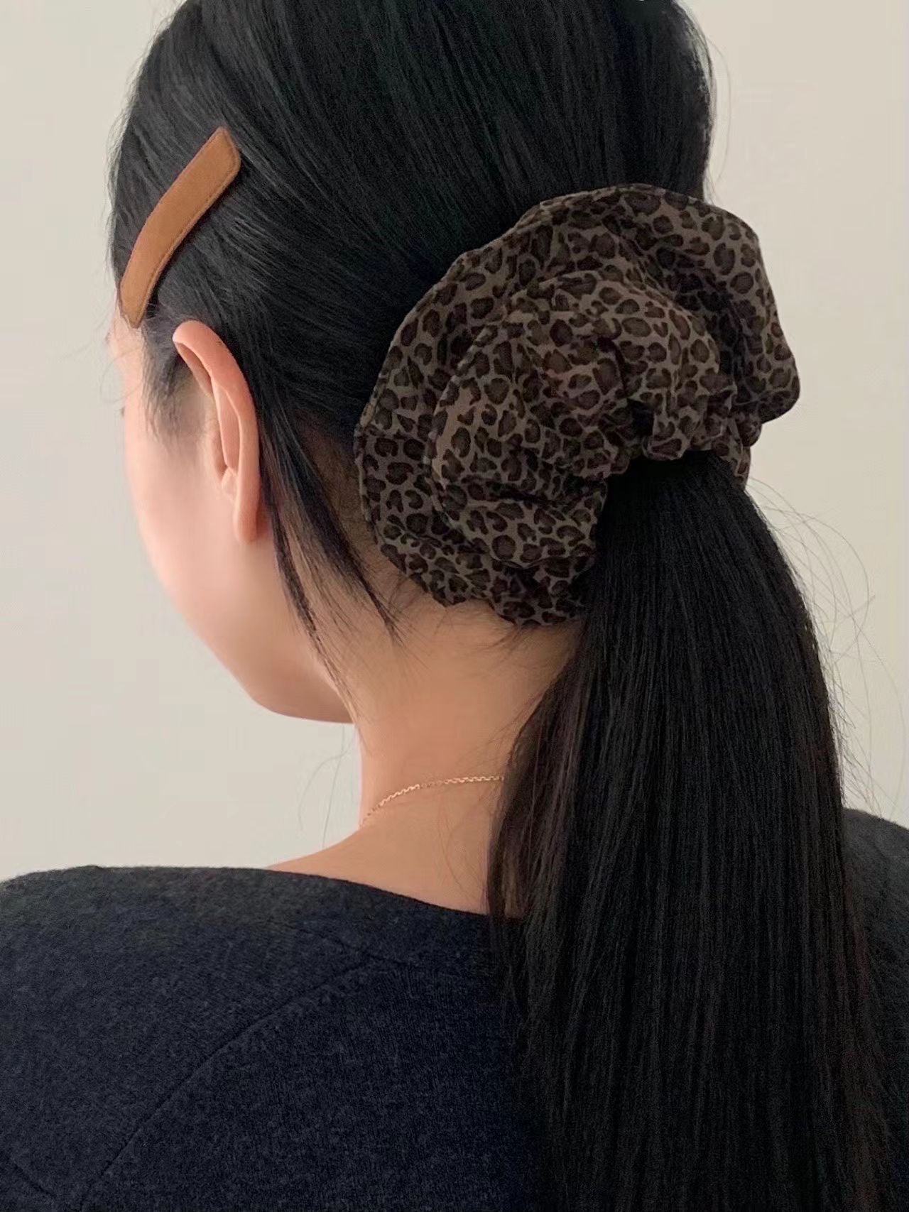 Suede hairpin-3col