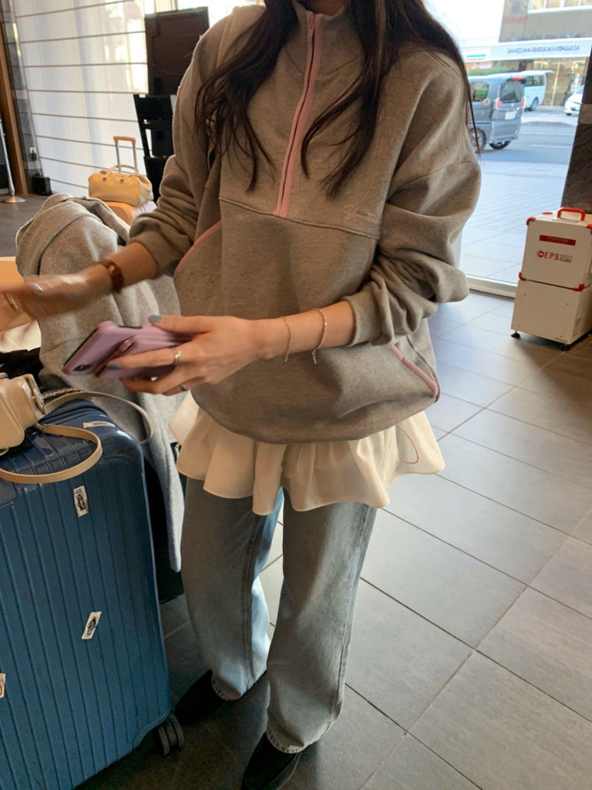 People half zip up MTM-2col