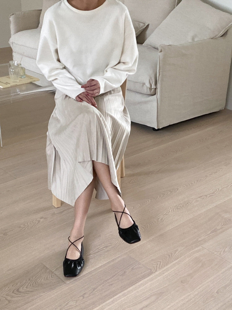 soft shirring flat
