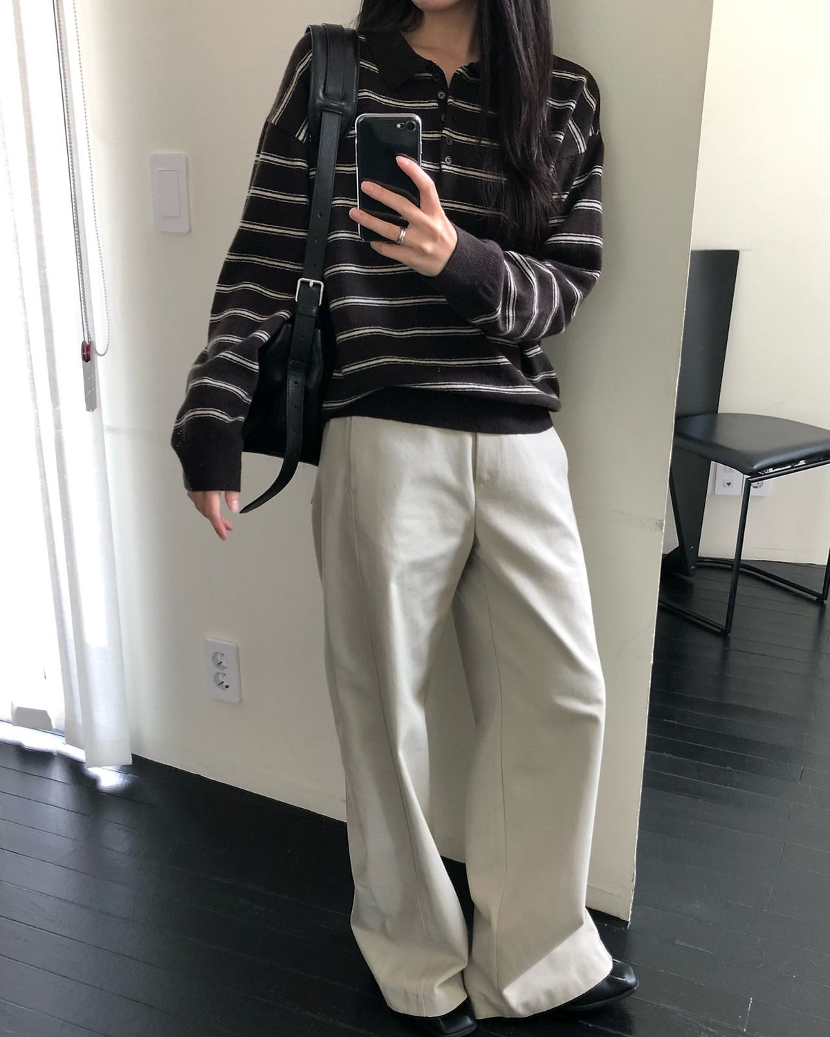 urban stripe knit-3col