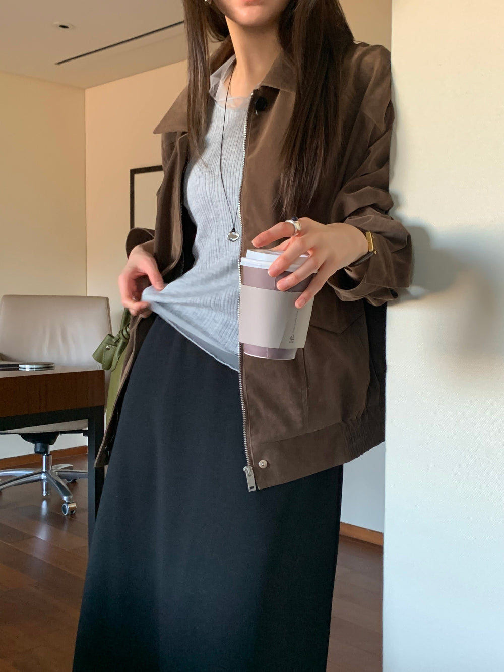Robe Suede Jacket