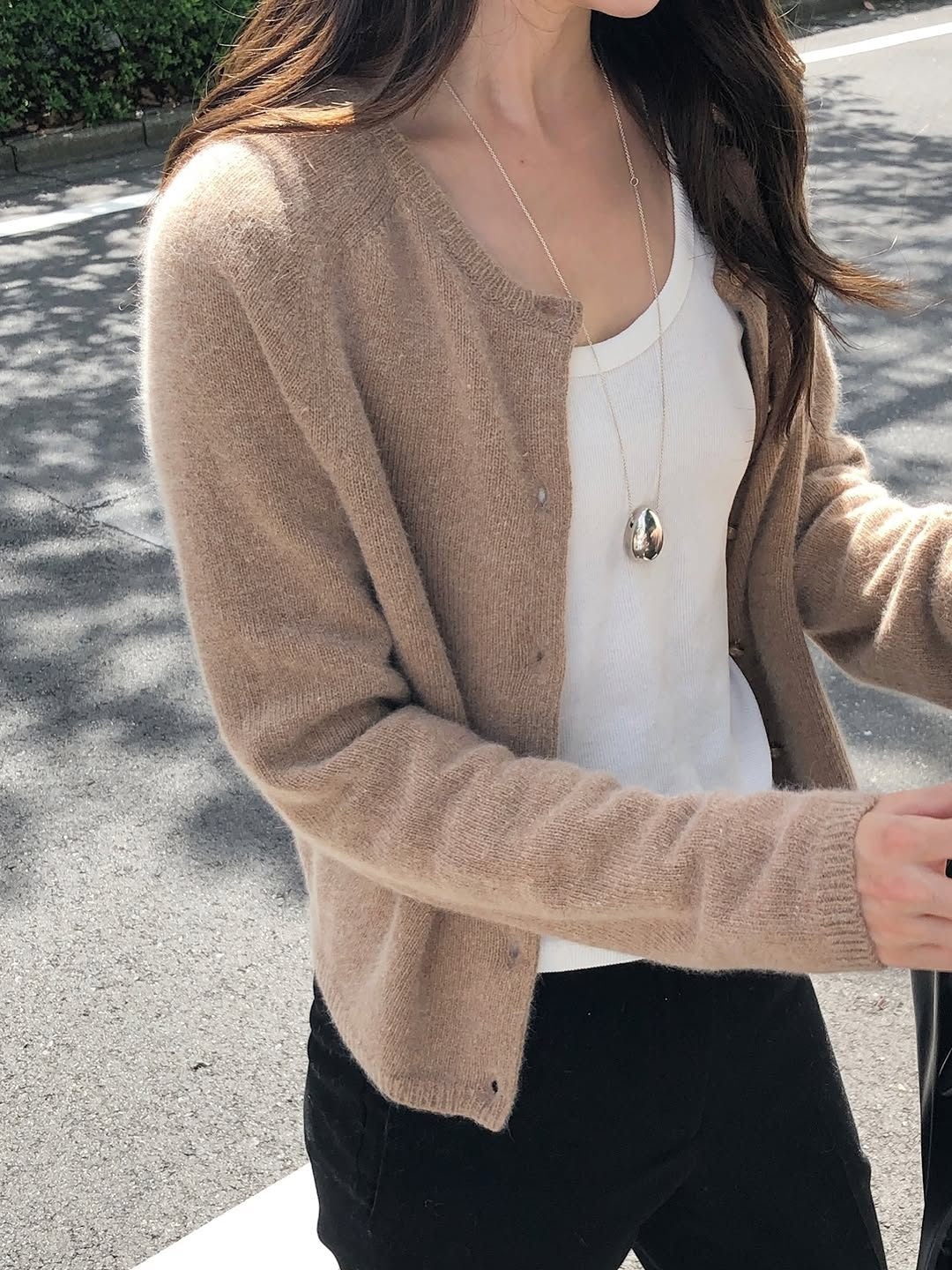 pauline raccoon cardigan-2col