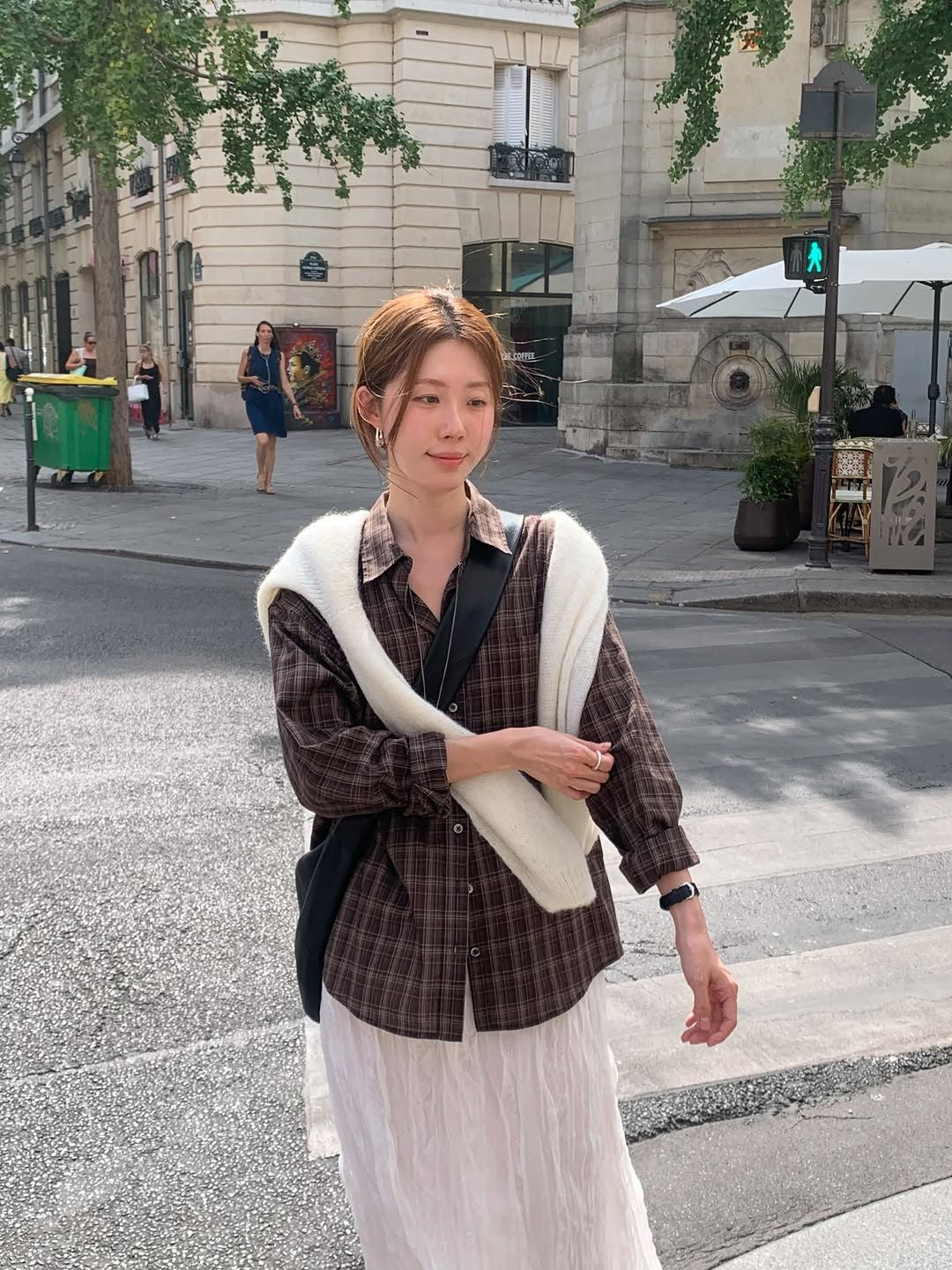Daphne check shirt