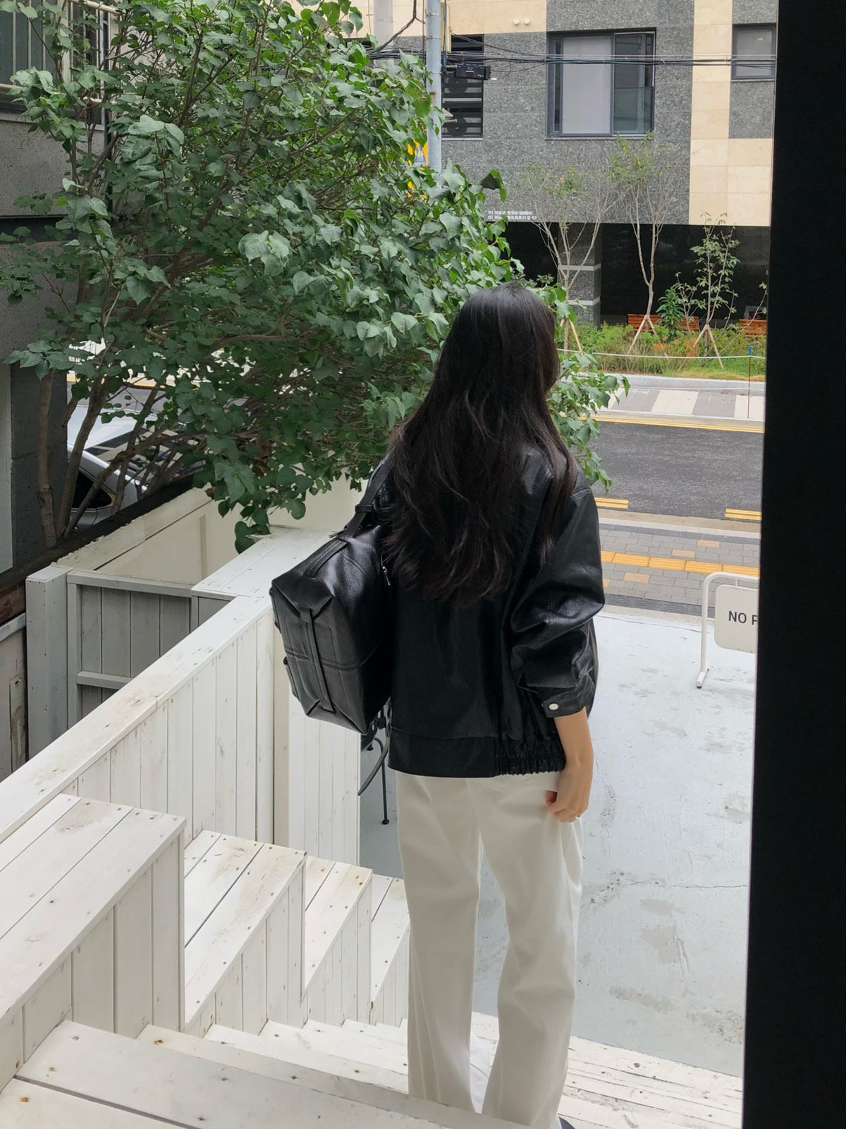 autumn leather jacket