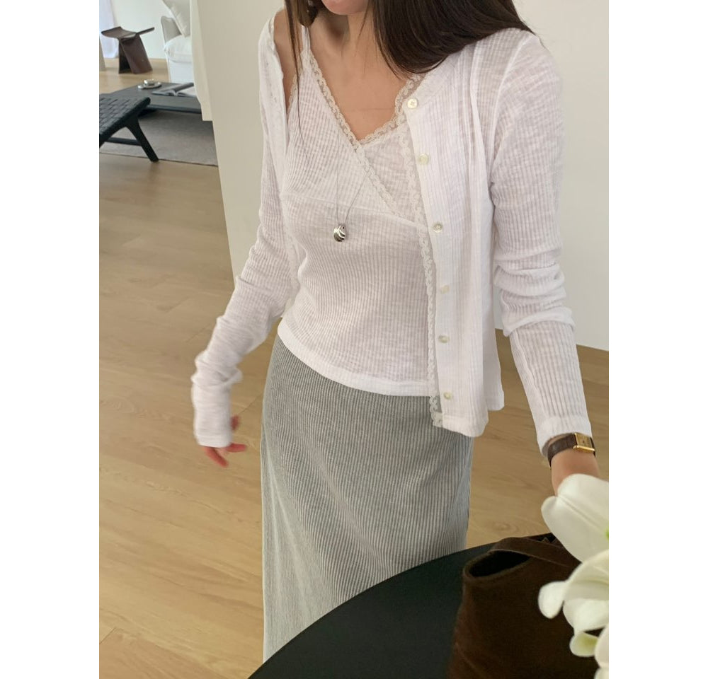 Vince Cardigan Set-2col