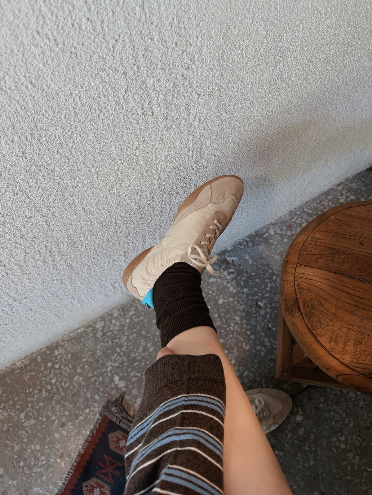 cloud suede sneakers-2col