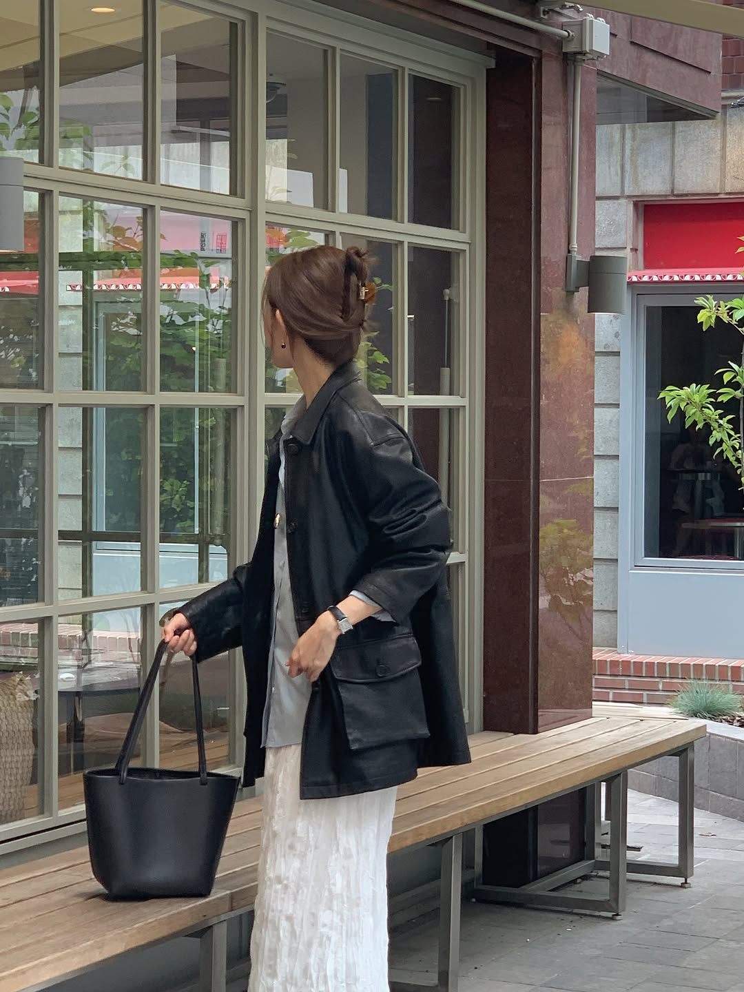 Rove lambskin leather jacket