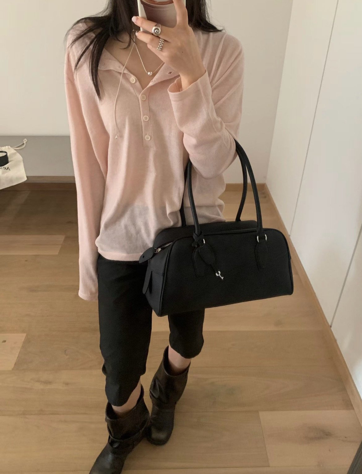 button knit-4col