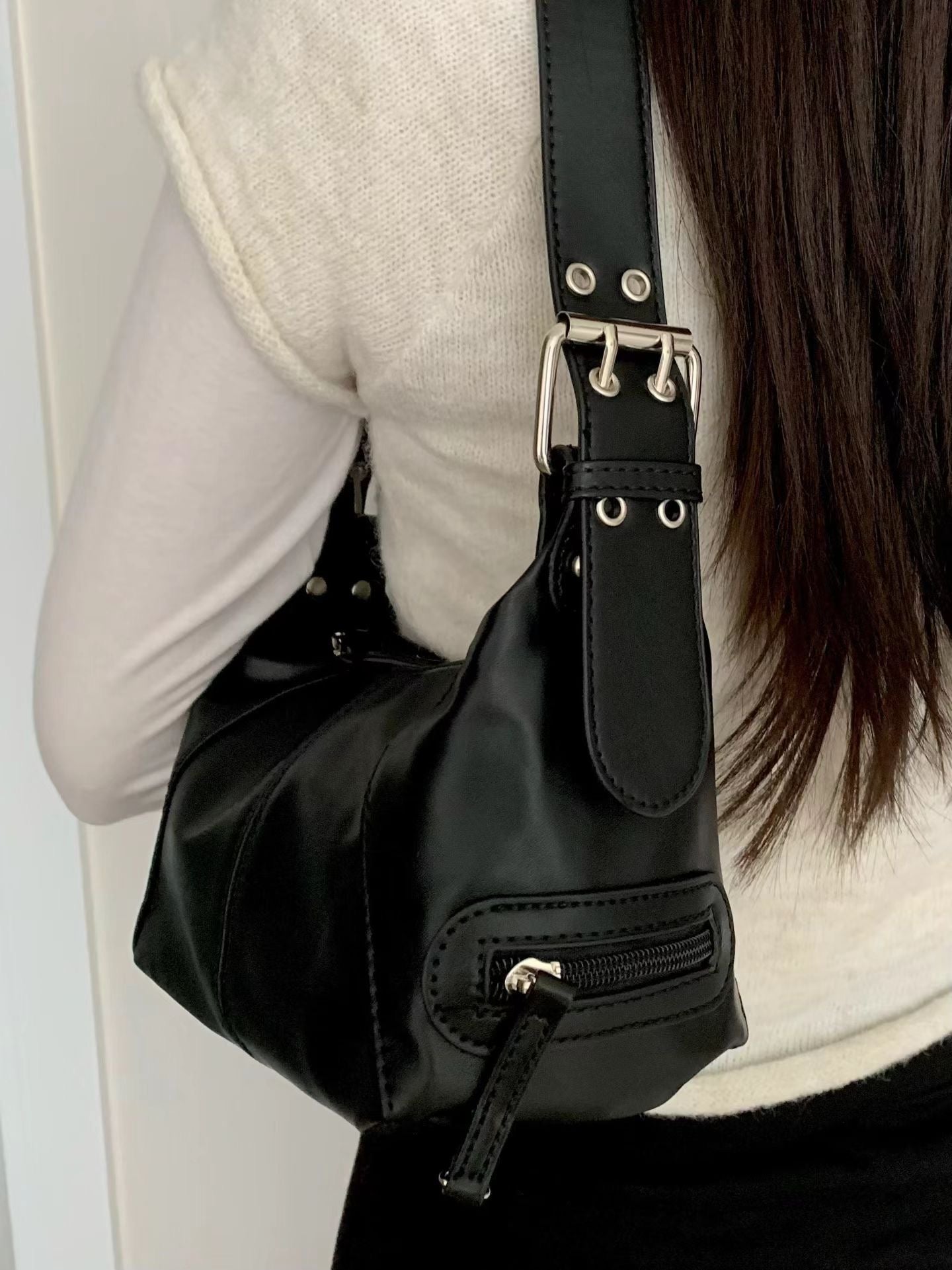 belt shoulder bag-2col