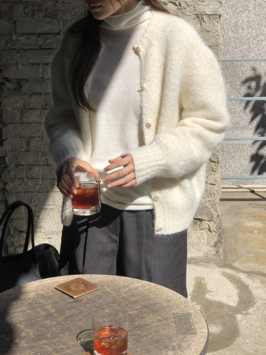 Lucy alpaca wholega cardigan-3col