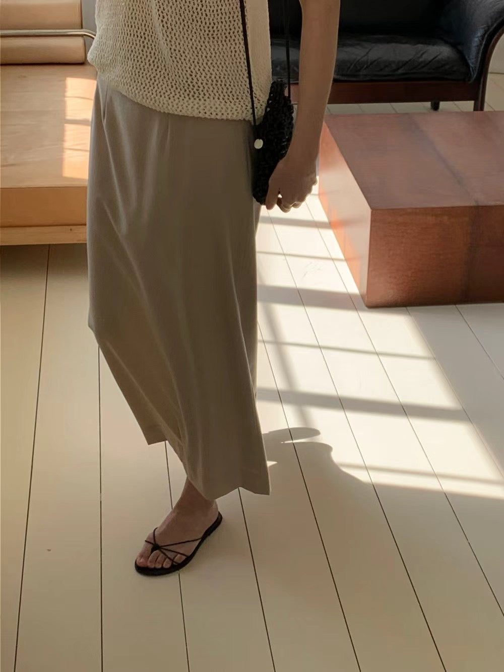 Ounce callum maxi skirt-2col