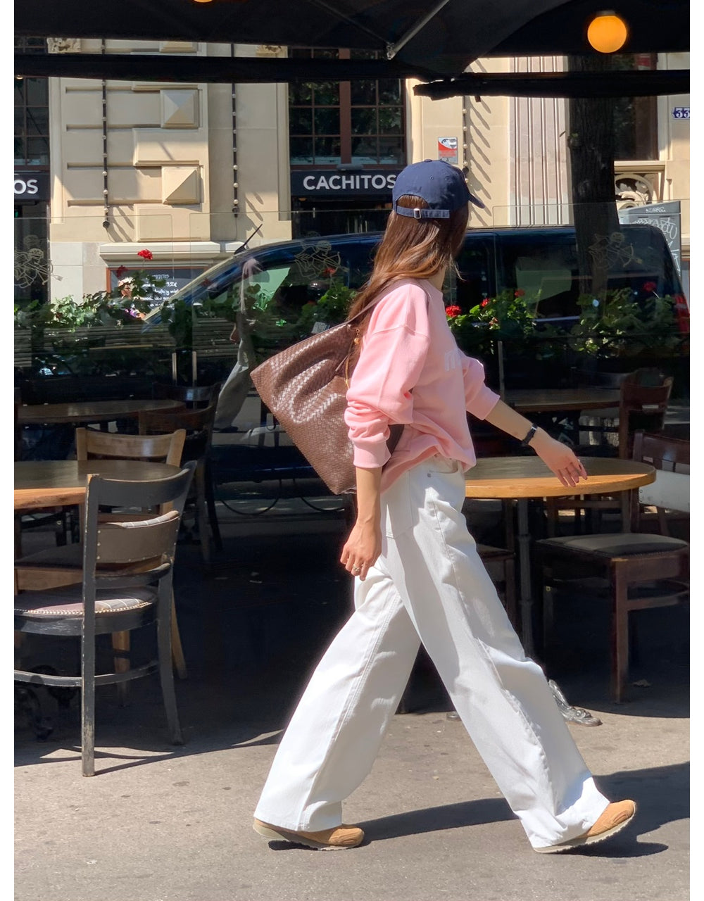 Tissue rib denim