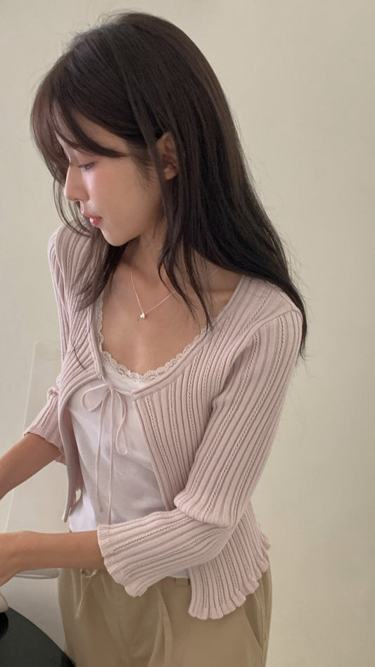 rose cardigan-3col