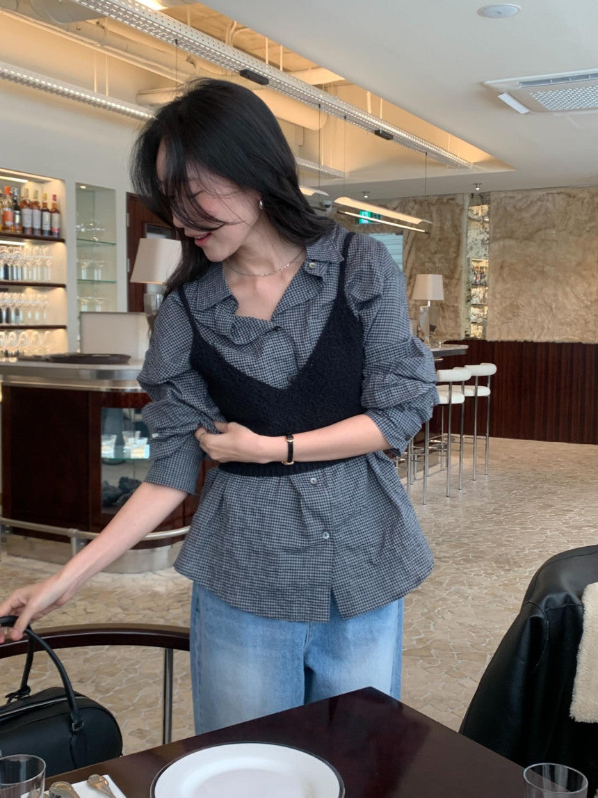 Mary gold shirt-3col