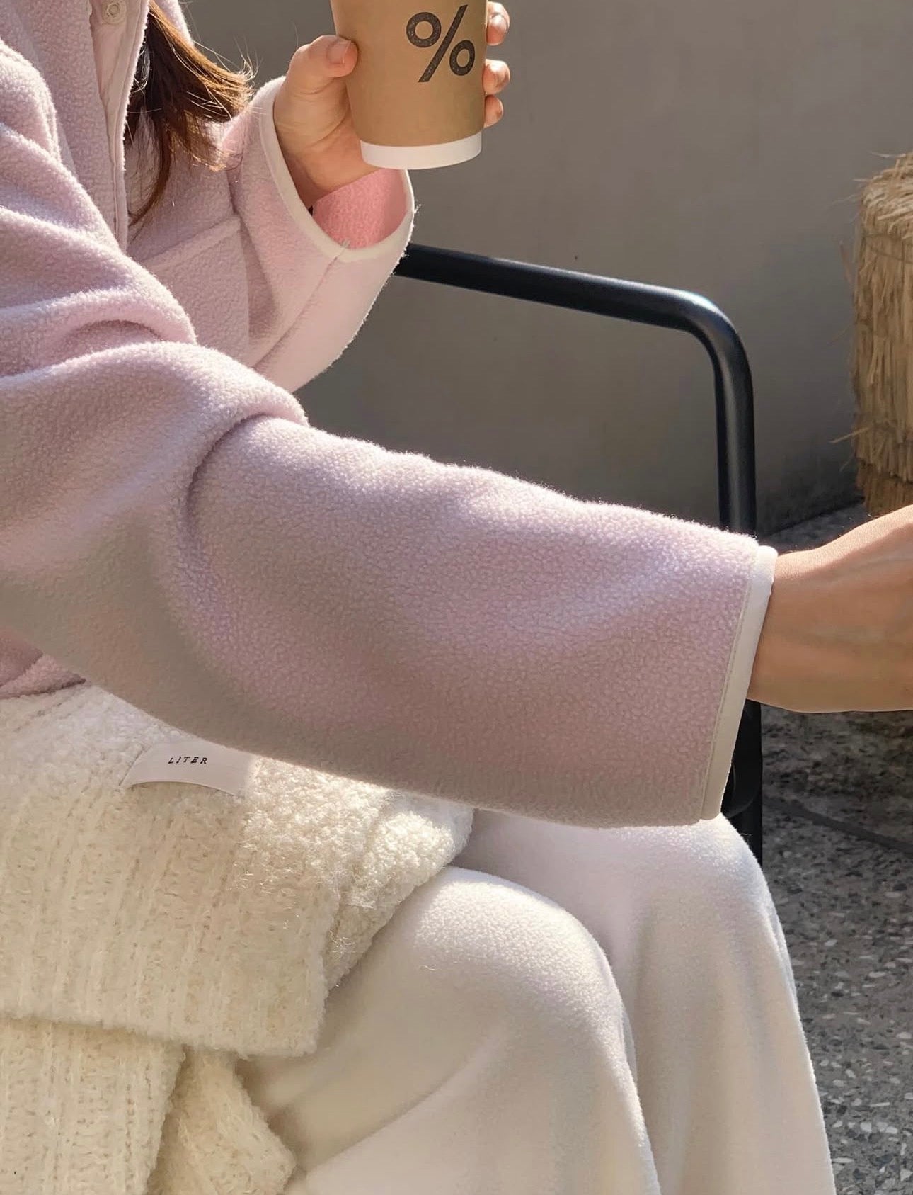 liter snow fleece high neck MTM-3col