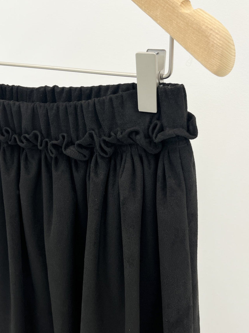Rue suede flare skirt