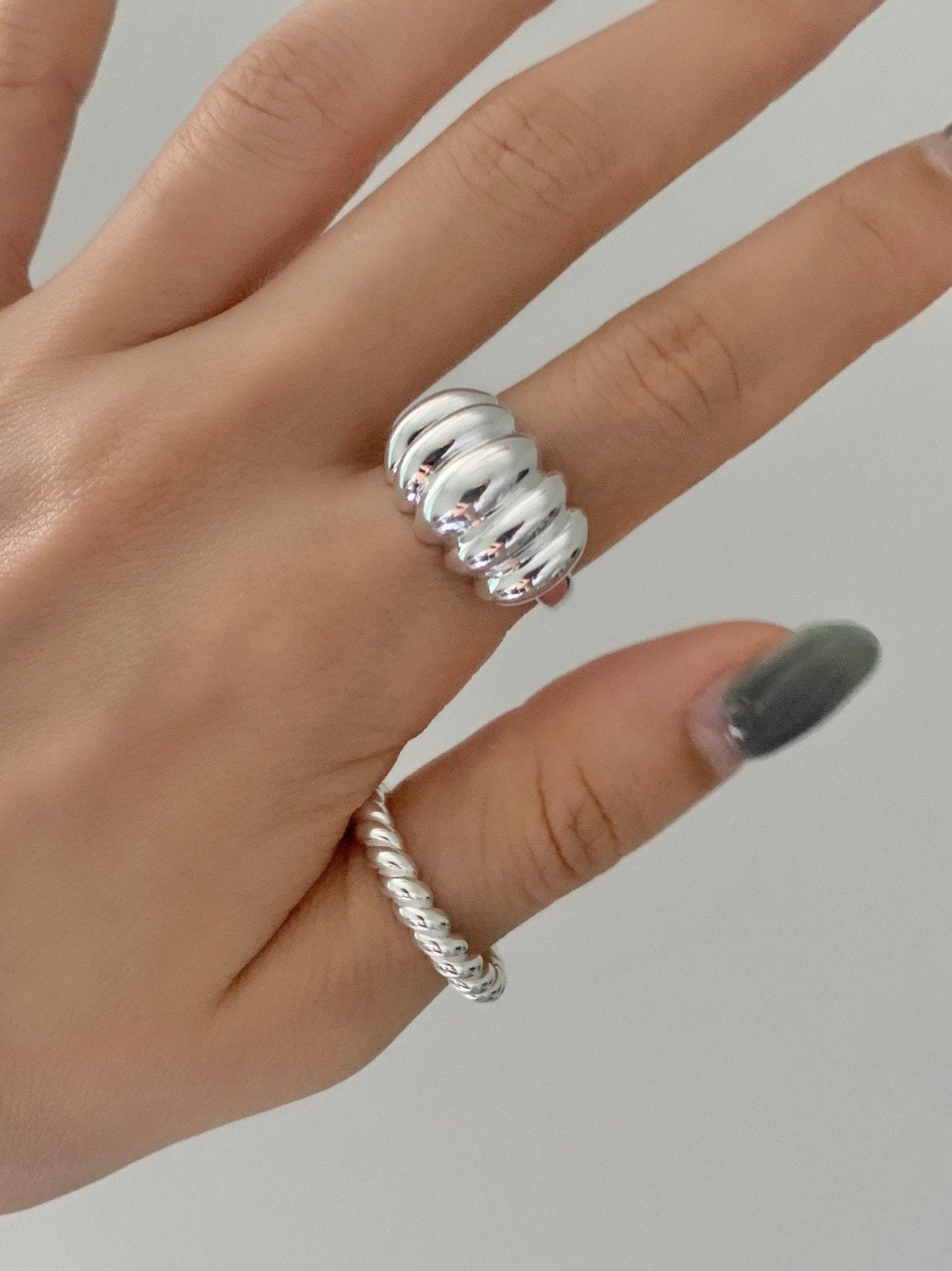 Pumpkin open ring