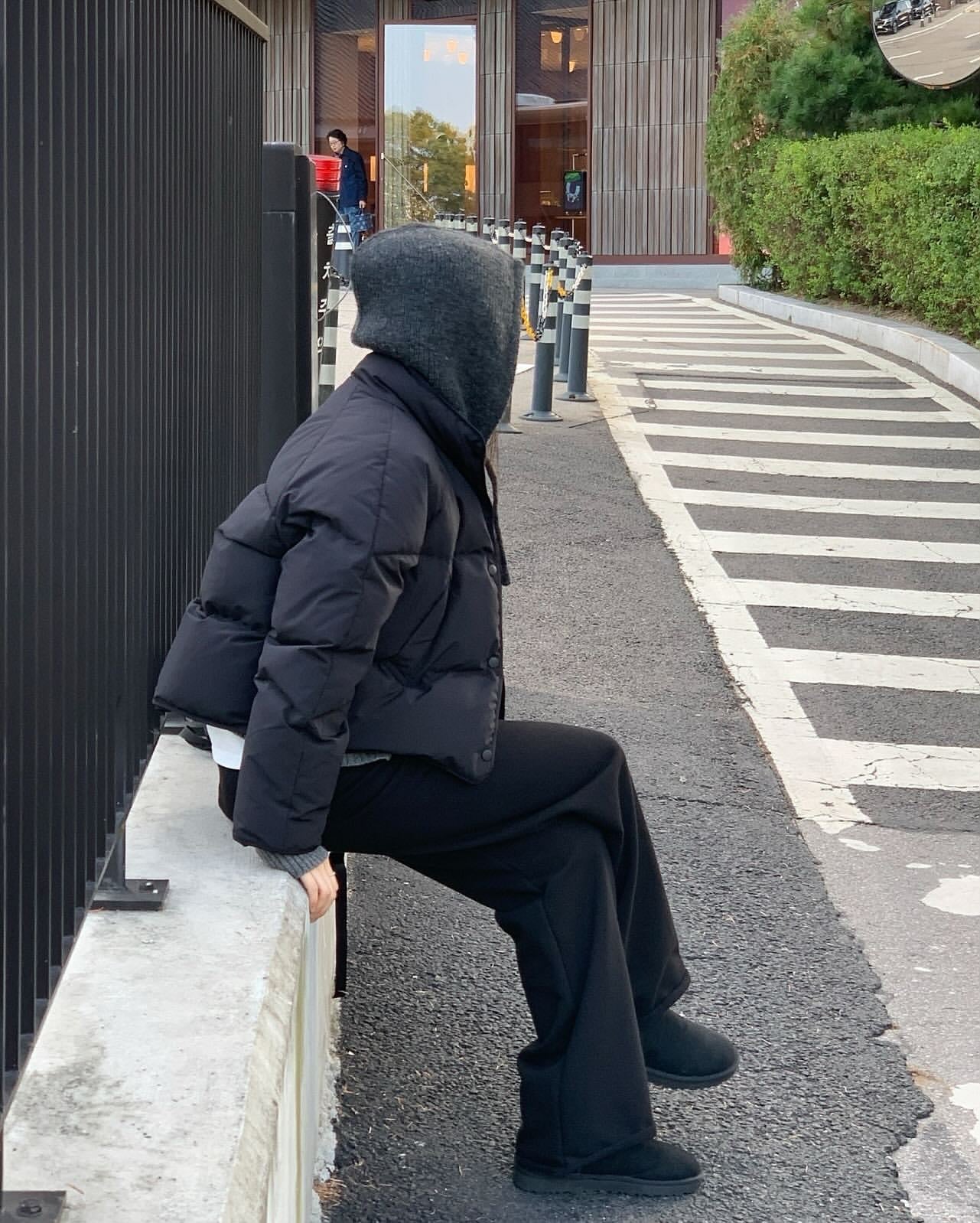 Carol goosedown short padding-2col