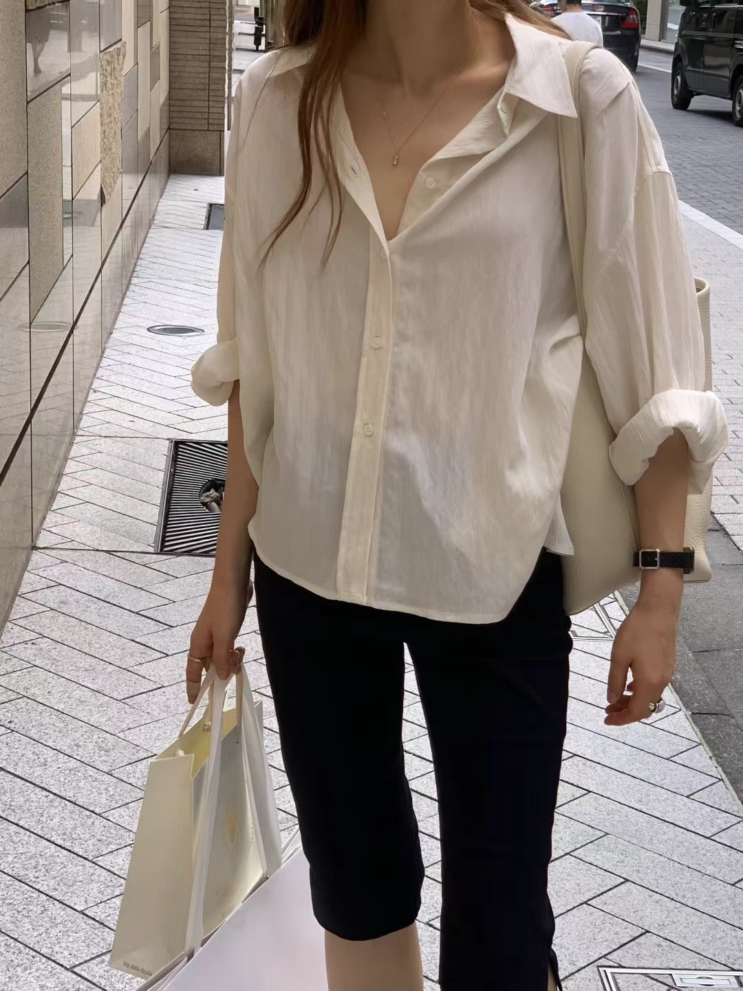 Ounce from silky shirt-3col